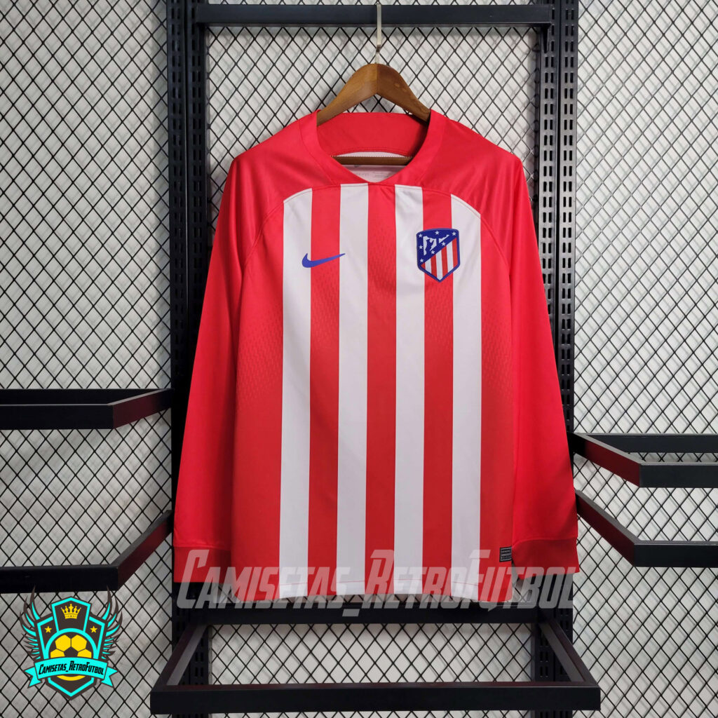 Camiseta Atlético de Madrid 2023 2024 Local manga larga Camisetas