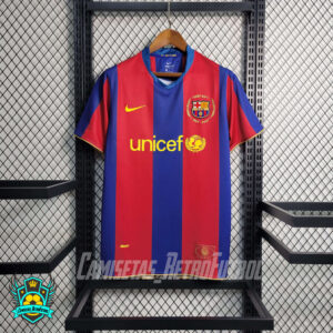 Camiseta Retro FC Barcelona 2007/2008 Local