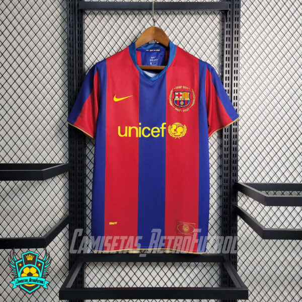 Camiseta Retro FC Barcelona 2007/2008 Local