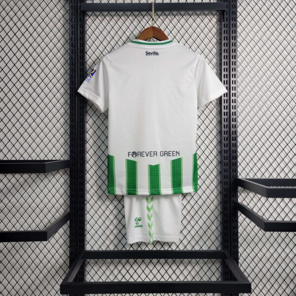 Camiseta y pantalón niños Real Betis Balompié 2023/2024 Local