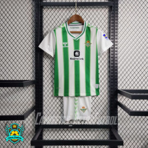 Camiseta y pantalón niños Real Betis Balompié 2023/2024 Local