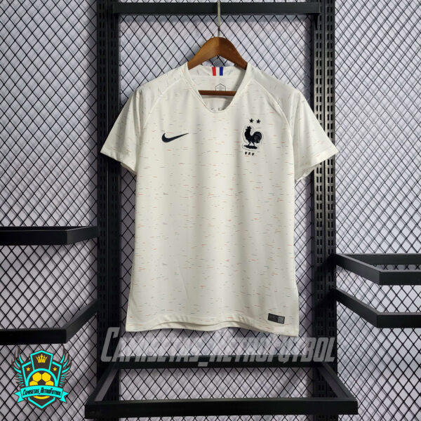 Camiseta Retro Francia 2018 Visitante