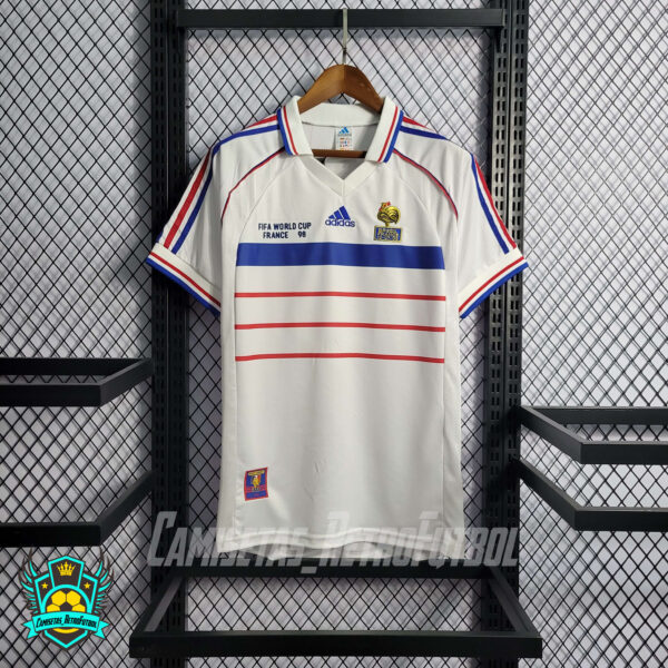 Camiseta Retro Francia 1998 Visitante