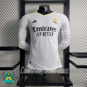 Camiseta Real Madrid CF 2023/2024 Local (player version) (manga larga)