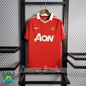 Camiseta Retro Manchester United 2010/2011 Local