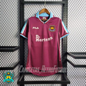 Camiseta Retro West Ham United 1999/2001 