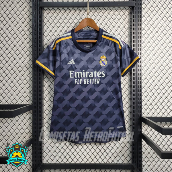 Camiseta Real Madrid CF 2023/2024 Visitante (Mujer)