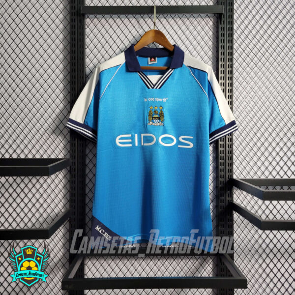 Camiseta Retro Manchester City 2000/2001 Local