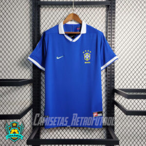 Camiseta Retro Brasil 1997 Visitante