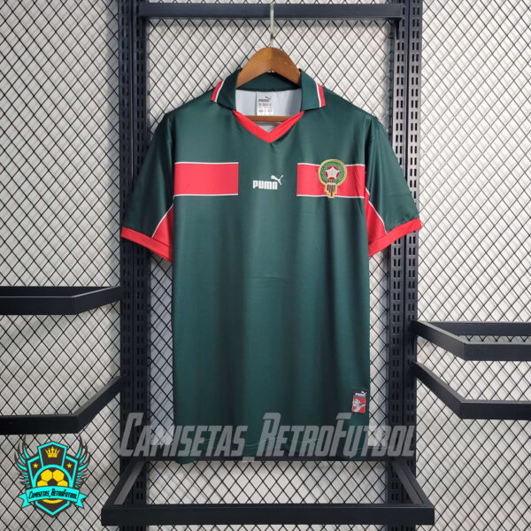 Camiseta Retro Marruecos 1998 Local