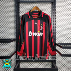 Camiseta Retro AC Milan 2006/2007 Local (Manga Larga)