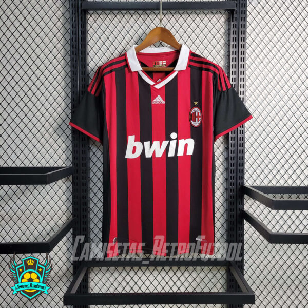 Camiseta Retro AC Milan 2009/2010 Local