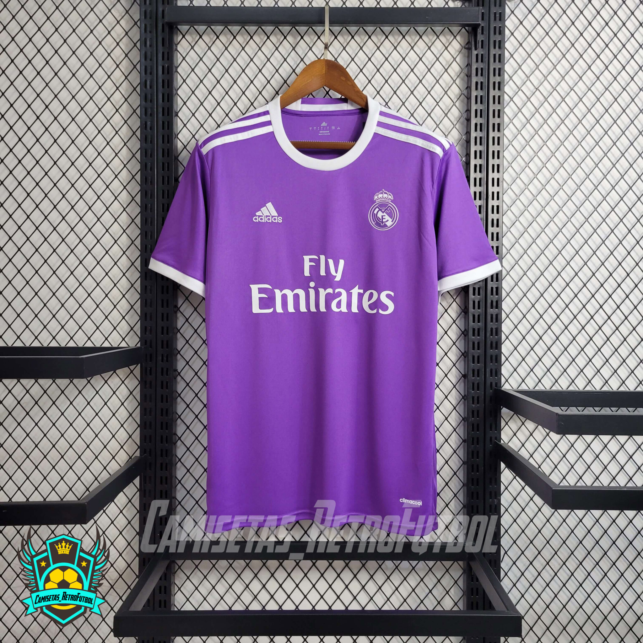 Camiseta Retro Real Madrid CF 2017/2018 Visitante - Camisetas RetroFutbol 