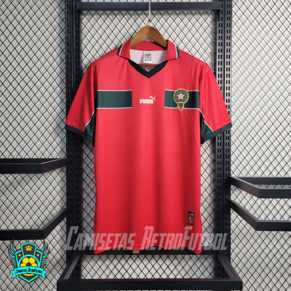 Camiseta Retro Marruecos 1998 Tercera