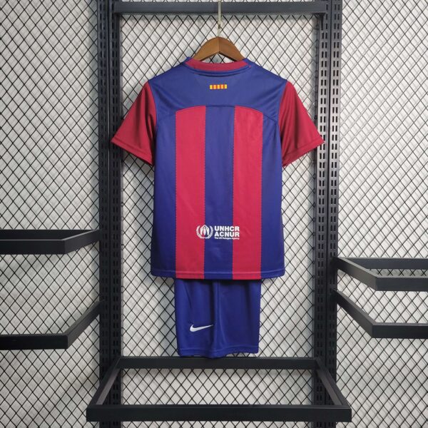 Camiseta y pantalón niños FC Barcelona 2023/2024 Local