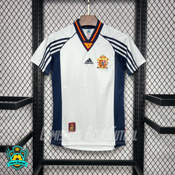 Camiseta Retro España 1998 Visitante