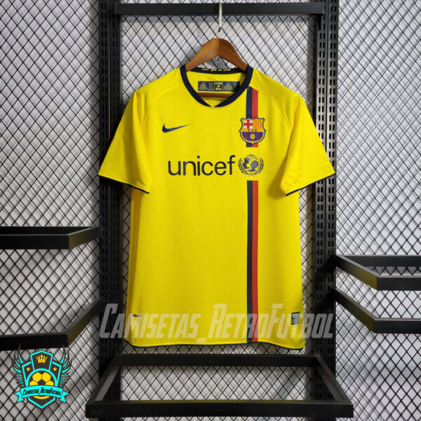 Camiseta Retro FC Barcelona 2008/2009 Visitante