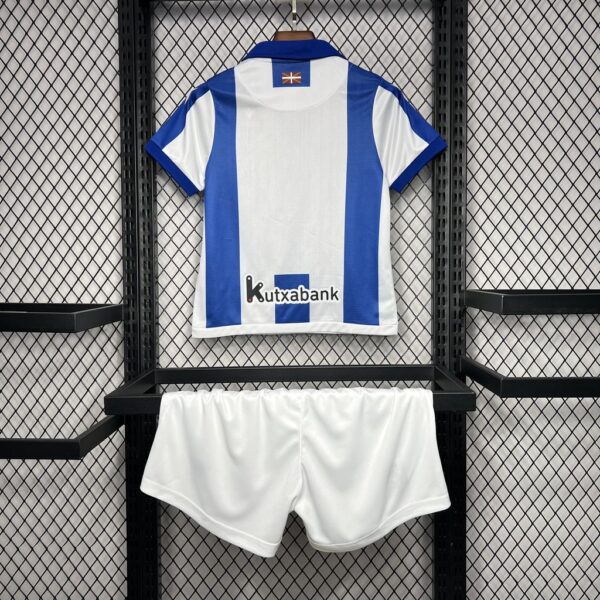 Camiseta y pantalón niños Real Sociedad 2024/2025 Local